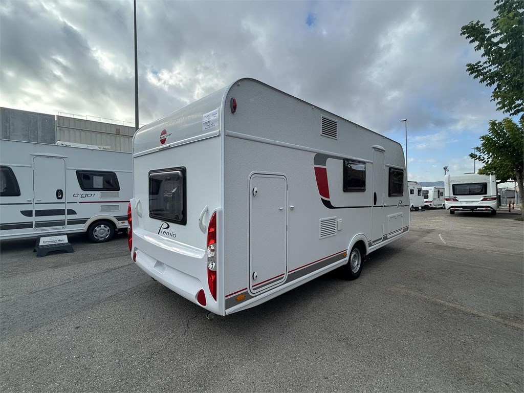Foto 4  CARAVANA BURSTNER PREMIO 495 TK-AIRE-MOVER-NEVERA GRANDE 